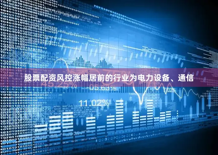 股票配资风控涨幅居前的行业为电力设备、通信